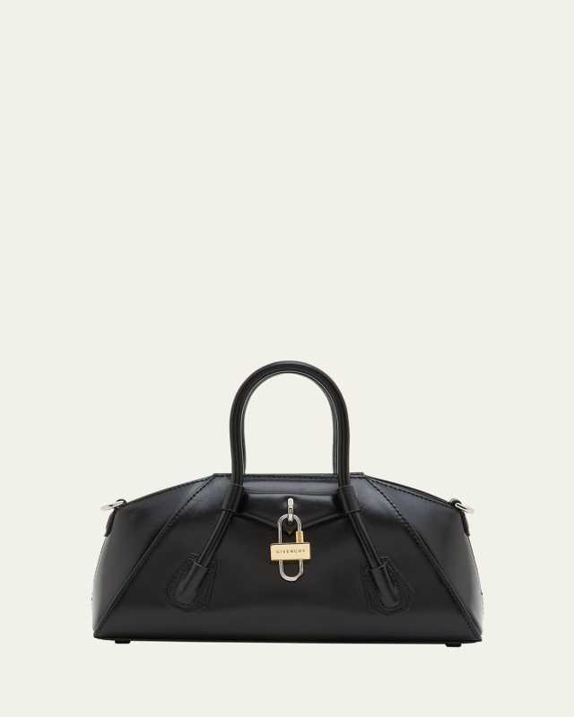 Antigona Stretch Mini Top Handle in Box Leather